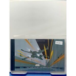 Star Wars Royal Mail Prestige Stamp Book "The Making Of The Vehicles" Collectibl